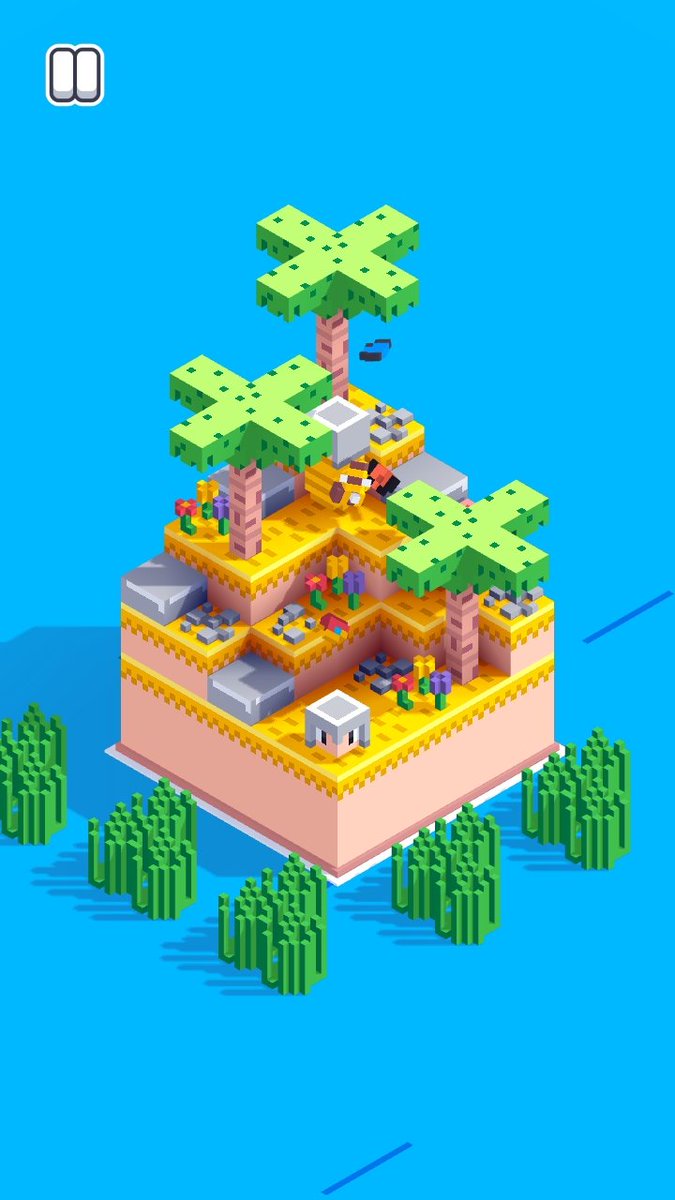 WolfGam26552914's tweet photo. Tropical Stage #fancade #gamedev #IndieGameDev #voxelart #creatinggames #arts #fanarts @MartinMagni https://t.co/9JJJtXwhkU