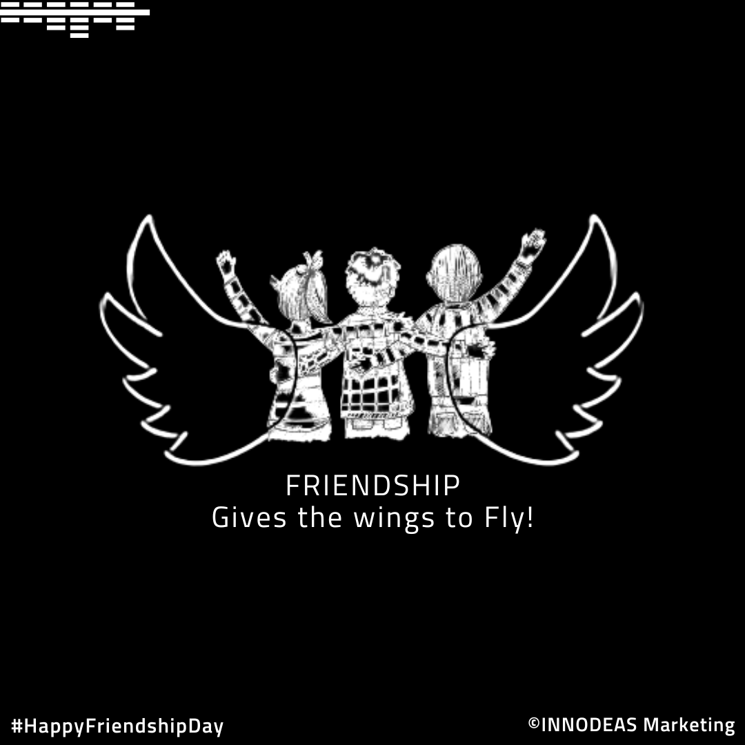 innodeasmarket's tweet photo. Let’s cherish the relationships that gives us the wings to fly!

Innodeas Marketing wishes all a very Happy Friendship Day

#InnodeasMarketing #digitalmarketing #socialmediamarketing #onlinemarketing #digitalmarketingagency #marketingagency #friendshipday #HappyFriendshipDay https://t.co/6NNuRGk4Sc