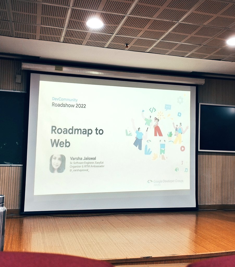 ggsingla's tweet photo. Offline tech events are just so much better 😌
#DevCommunityRoadshow https://t.co/09qzWrF4jA