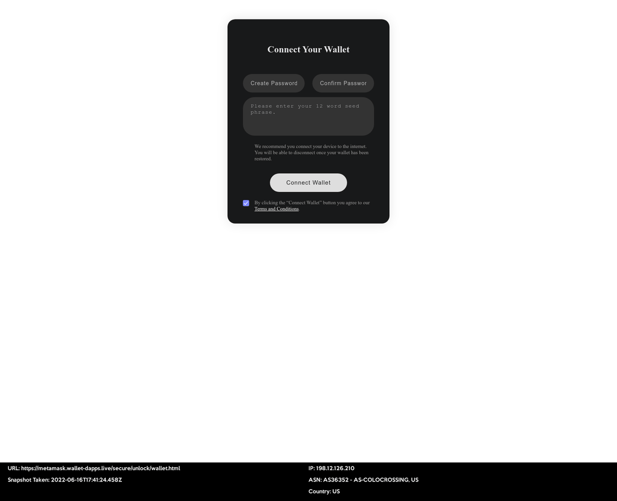 Crypto Phishing 🎣 tweet media
