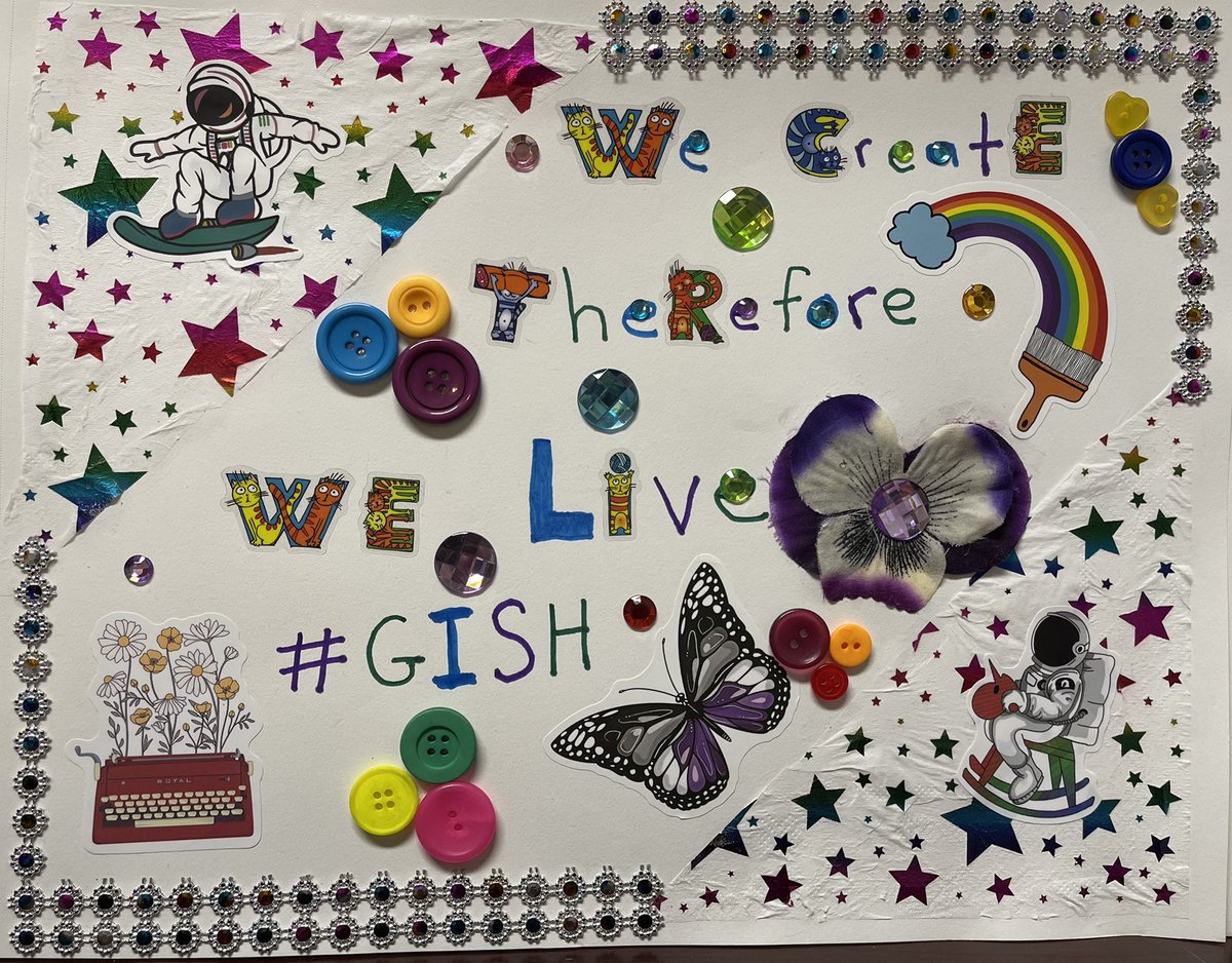 Angelak's tweet image. We create, therefore we live. #GISH