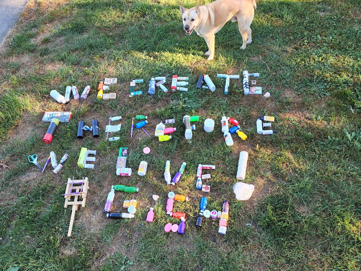 THamsters's tweet photo. We create, therefore we live. #GISH #GISH2022 #teammaskedhamsters #maskedhamsters https://t.co/aQIM7imTNK