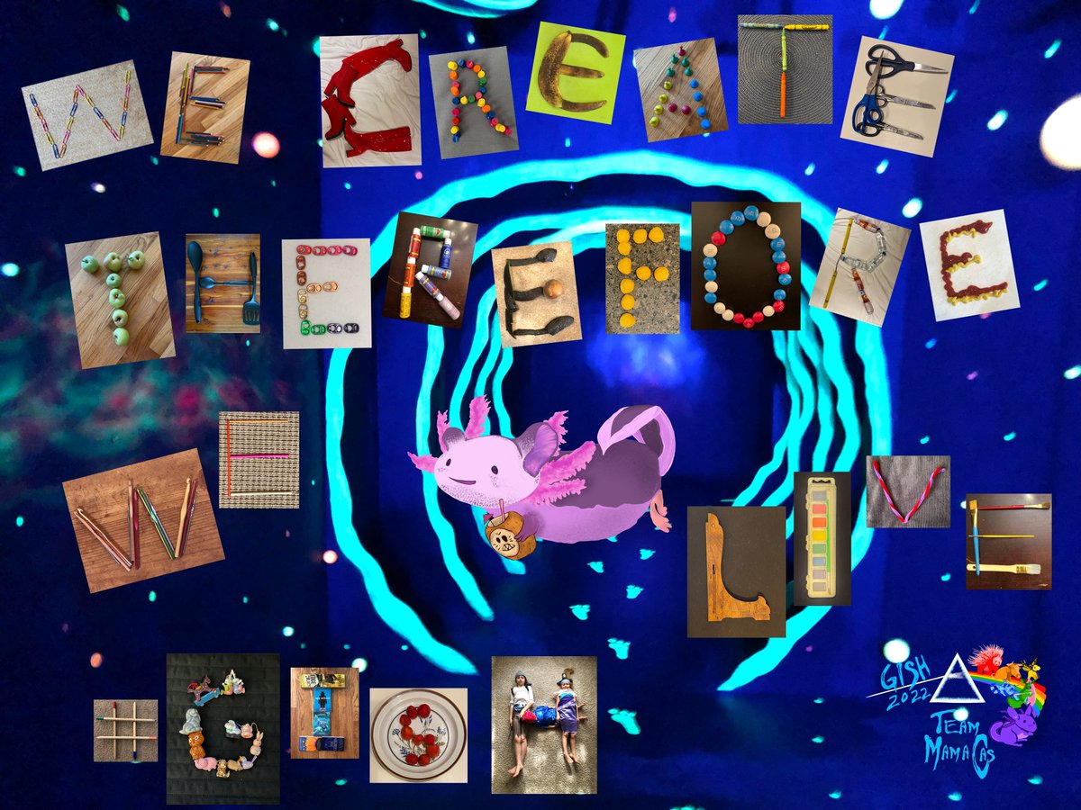 We Create Therefore We Live #GISH #TeamMamaCas