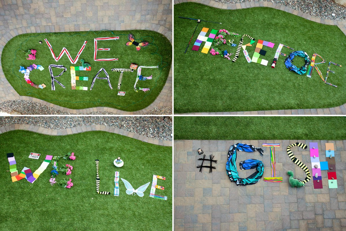 As this hunt ends... just wanted to remind everyone. We  create, therefore we live. #GISH