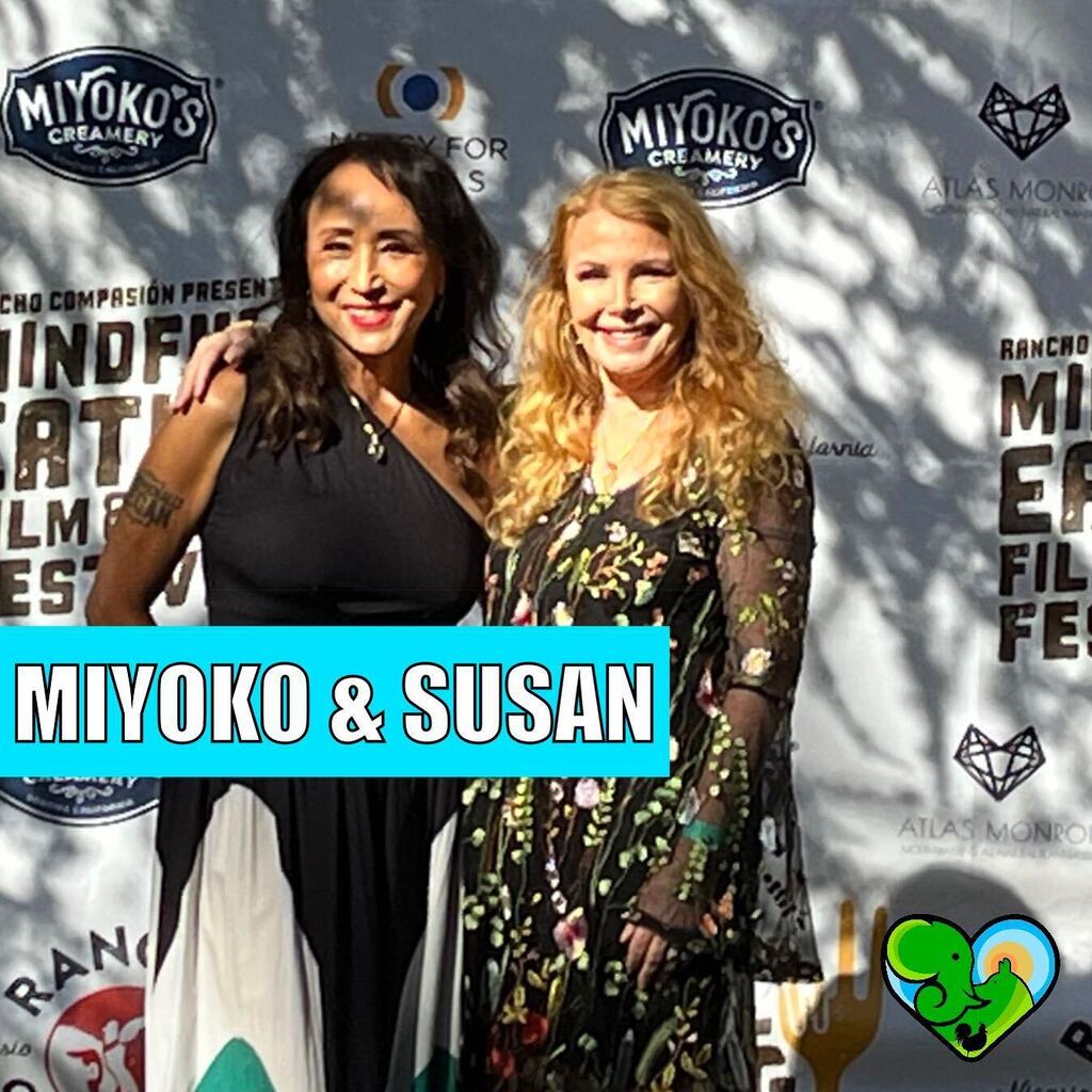 AnimalHeroKids's tweet photo. Miyoko &amp; Susan at the 
Mindful Eating Film Festival opening film “The Smell of Money” to benefit 

@ranchocompasion @miyokoschinner @miyokoscreamery 

#vegan #vegans #miyokos #ranchocompasionMiyoko &amp; Susan at the 
Mindful Eating Film Festival opening film “The Smell of Money… https://t.co/dCQbhL1LCH