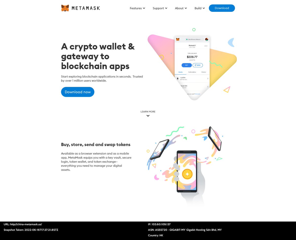 Crypto Phishing 🎣 tweet media