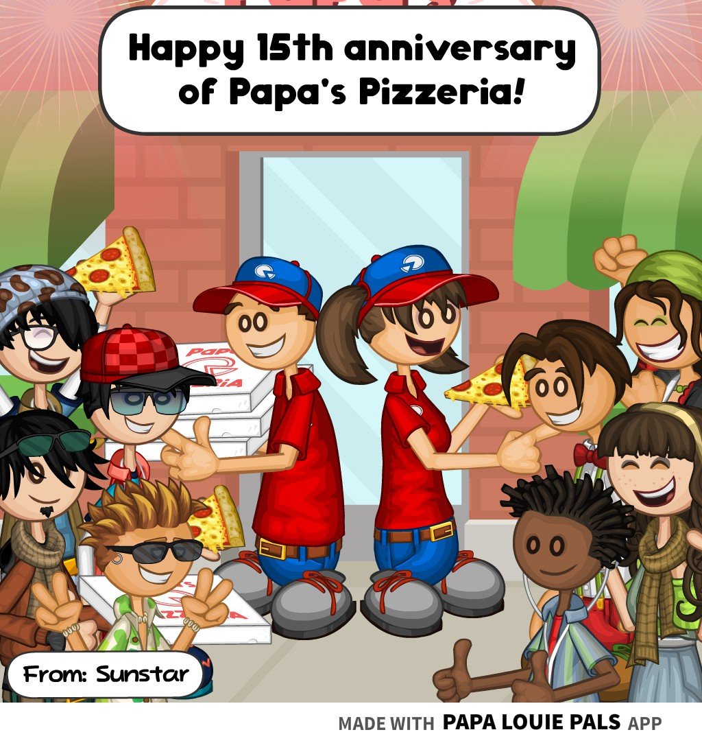 5 Year Anniversary of Papa's Pizzeria! « Holiday « Flipline Studios Blog