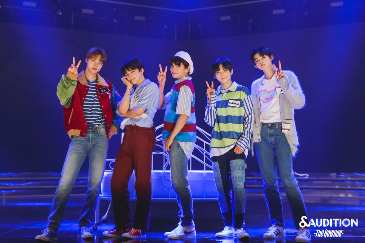 O155TH10's tweet photo. TEAM C RIDERS Team
FULL COUNT Team
WANG WANG Team
#andAUDITION
#TheHowling_EP5 https://t.co/foP6fLGZK0