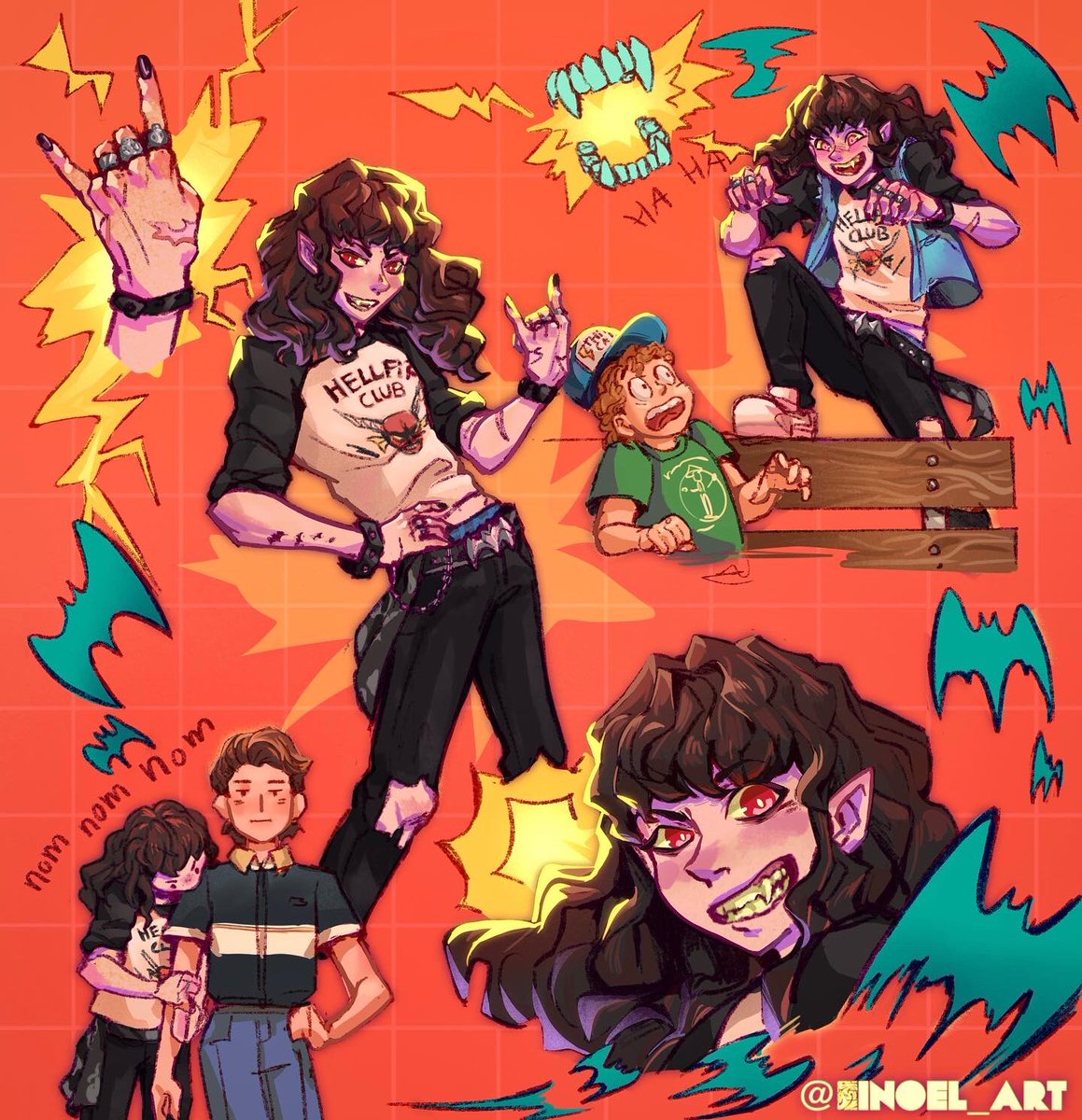 uwuwu vampire fun! :D
#eddiemuson #StrangerThings #steddie #eddiemunsonfanart