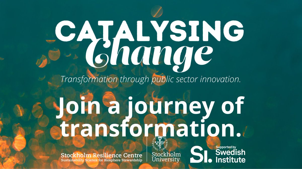 urban_just's tweet image. #JustTransitions demand #adaptivecapacity. We collaborate with amazing colleagues on CATALYSING CHANGE - an online programme for #SADC public sector innovators who want to understand complex systems & address wicked problems. Nominations are open: catalysingchange.org/recruitment.