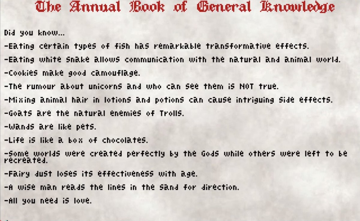 Weisheiten am Sonntag, die ich euch nicht vorenthalten wollte. #retrogaming