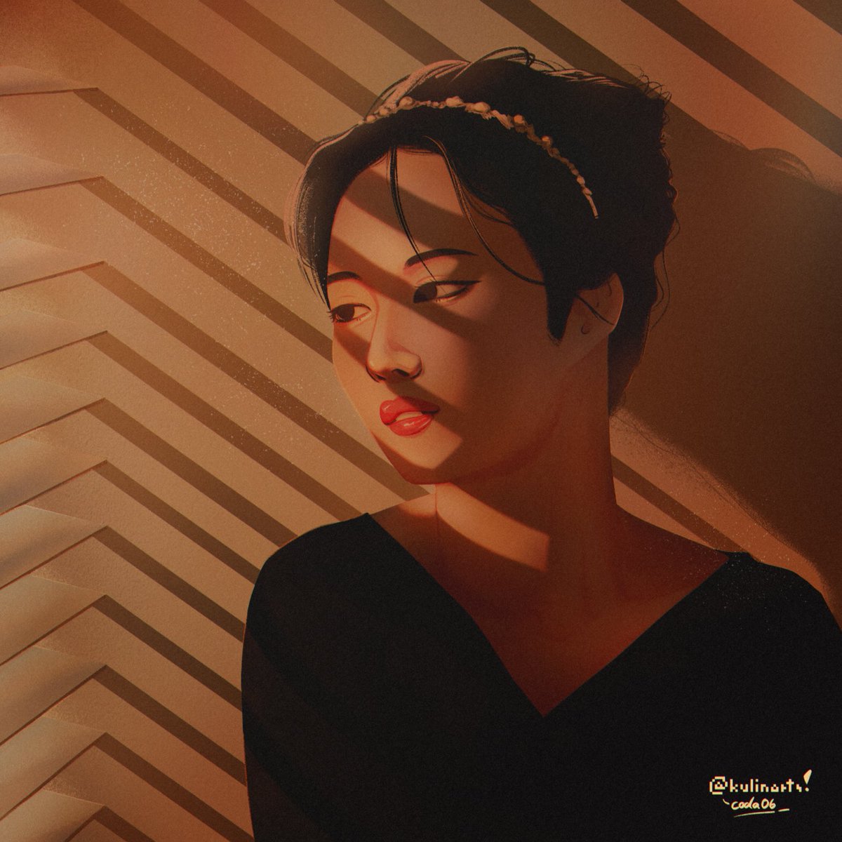 kulinarts's tweet photo. Sana’s Golden Hour 🌅 [2022 redraw!]

from Yes, I am Sana 1st Photobook!

#TWICE #트와이스 #SANA #사나 #twicefanart #artph @JYPETWICE https://t.co/gyI3JWw9PZ