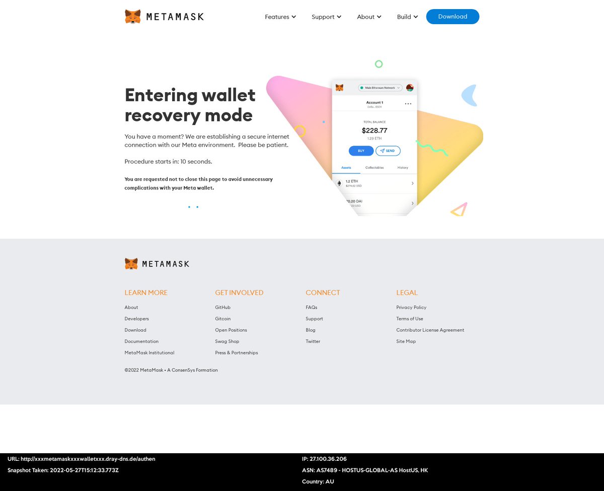 Crypto Phishing 🎣 tweet media