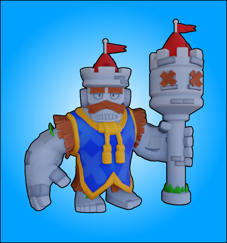 russellmidfield's tweet photo. Tried making a skin for the new #BrawlStars #supercellmake competition! Not the best but it was fun! https://t.co/lC7fwGqgf8