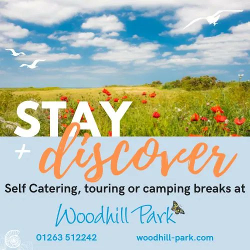 Summer by the sea? Woodhill Park is ideally located between seaside towns of Sheringham &amp; Cromer, flanked by coast &amp; countryside. Great pitch price per night (reduced for Aug bank hol weekend!*) or choose a Holiday Home....  buff.ly/2O510Rm  *T&amp;C apply/new bookings