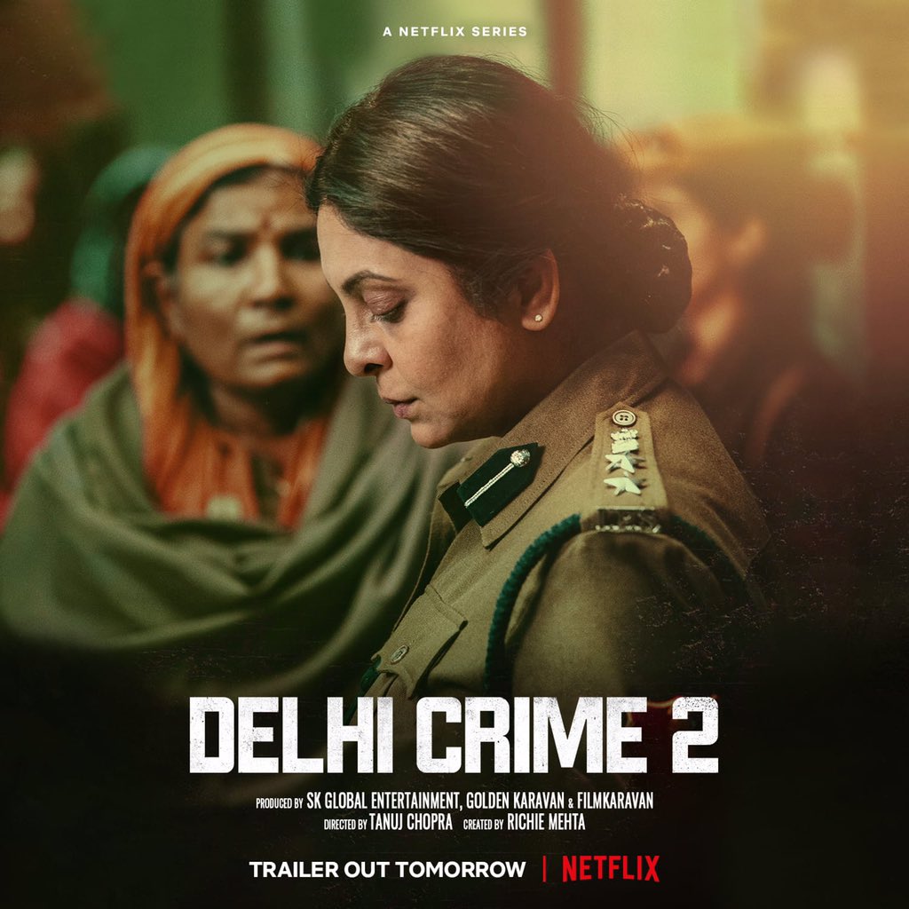 Sidharth Bhardwaj (@sidhaaarthh) on Twitter photo Vartika and her team return to save Delhi from a gang that threatens the lives of its citizens. #DelhiCrimeSeason2 trailer out TOMORROW!
<a href="/NetflixIndia/">Netflix India</a> @ShefaliShah_ <a href="/RasikaDugal/">Rasika Dugal</a> <a href="/rajeshtailang/">Rajesh Tailang</a> <a href="/Sidhaaarthh/">Sidharth Bhardwaj</a> <a href="/thegopaldatt/">Gopal Datt</a> <a href="/tillotamashome/">Tillotama Shome</a> <a href="/jatinact/">Jatin Goswami</a> Vartika and her team return to save Delhi from a gang that threatens the lives of its citizens. #DelhiCrimeSeason2 trailer out TOMORROW!
<a href="/NetflixIndia/">Netflix India</a> @ShefaliShah_ <a href="/RasikaDugal/">Rasika Dugal</a> <a href="/rajeshtailang/">Rajesh Tailang</a> <a href="/Sidhaaarthh/">Sidharth Bhardwaj</a> <a href="/thegopaldatt/">Gopal Datt</a> <a href="/tillotamashome/">Tillotama Shome</a> <a href="/jatinact/">Jatin Goswami</a>