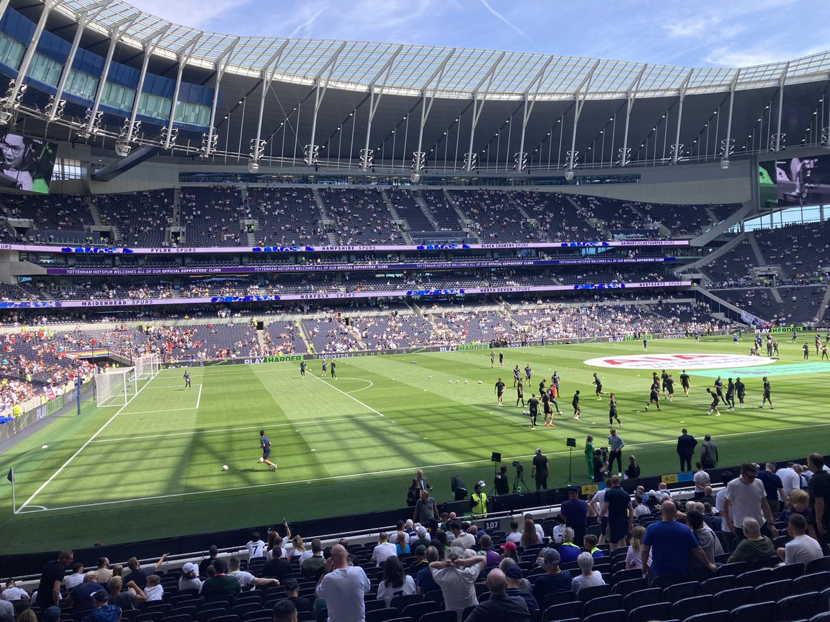 RobWyatt9's tweet photo. @JonCAustin @LucasMoura7 We must have been right near you. Here’s out seat, block 107 https://t.co/fbJQtDGLIZ