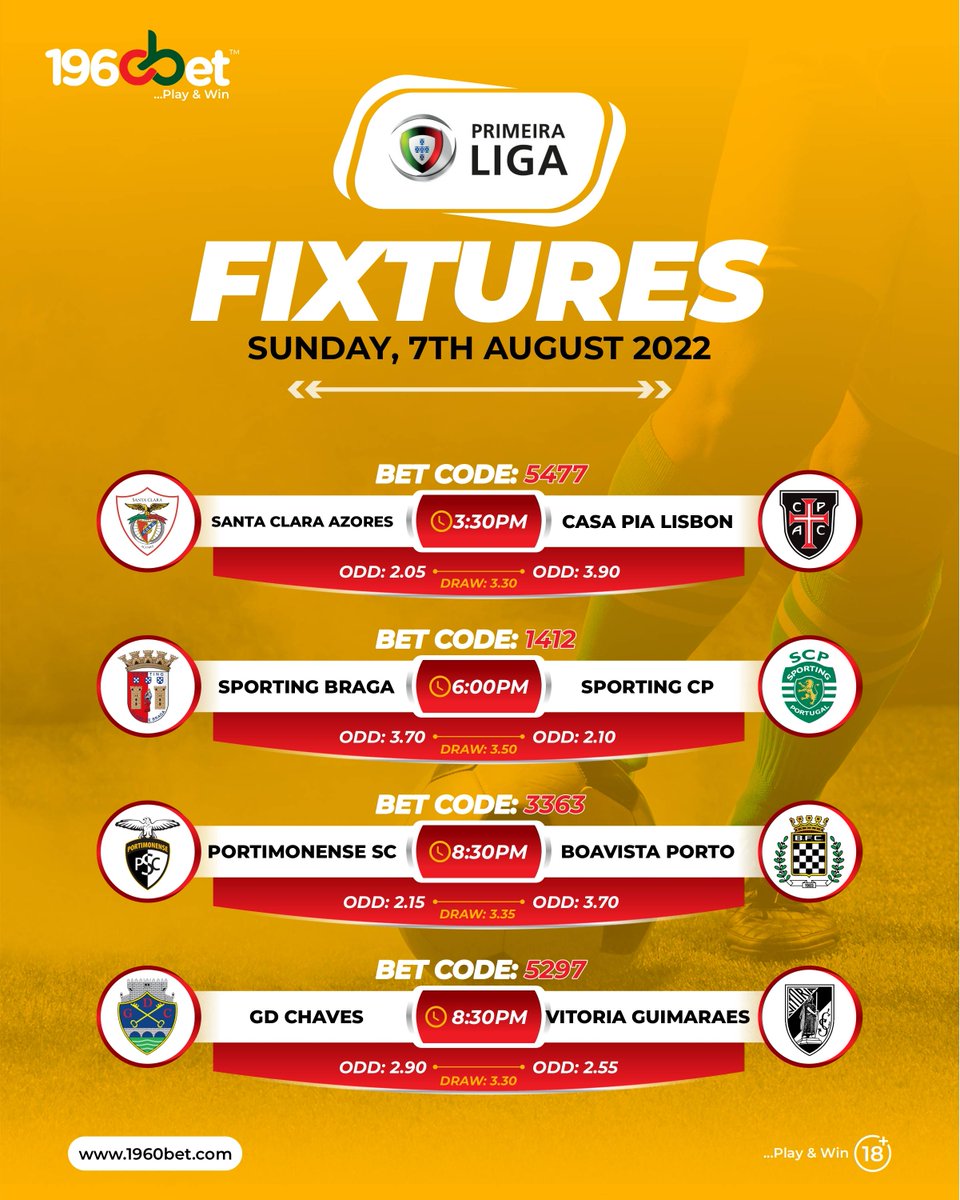 1960BetSupport's tweet photo. #FOOTBALL🏆⚽

#Sundayfixtures

BET NOW on https://t.co/6yYHPke8Ll
MOBILE APP ALSO AVAILABLE
Mobile App Down 👇
https://t.co/yWrnd56Bs6
Play Responsibly 🔞

#playandwin #1960Bet #LaLiga #SerieA #Ligue1 #Superlig #football #sports #odds #fixtures https://t.co/EH0D95rOSr