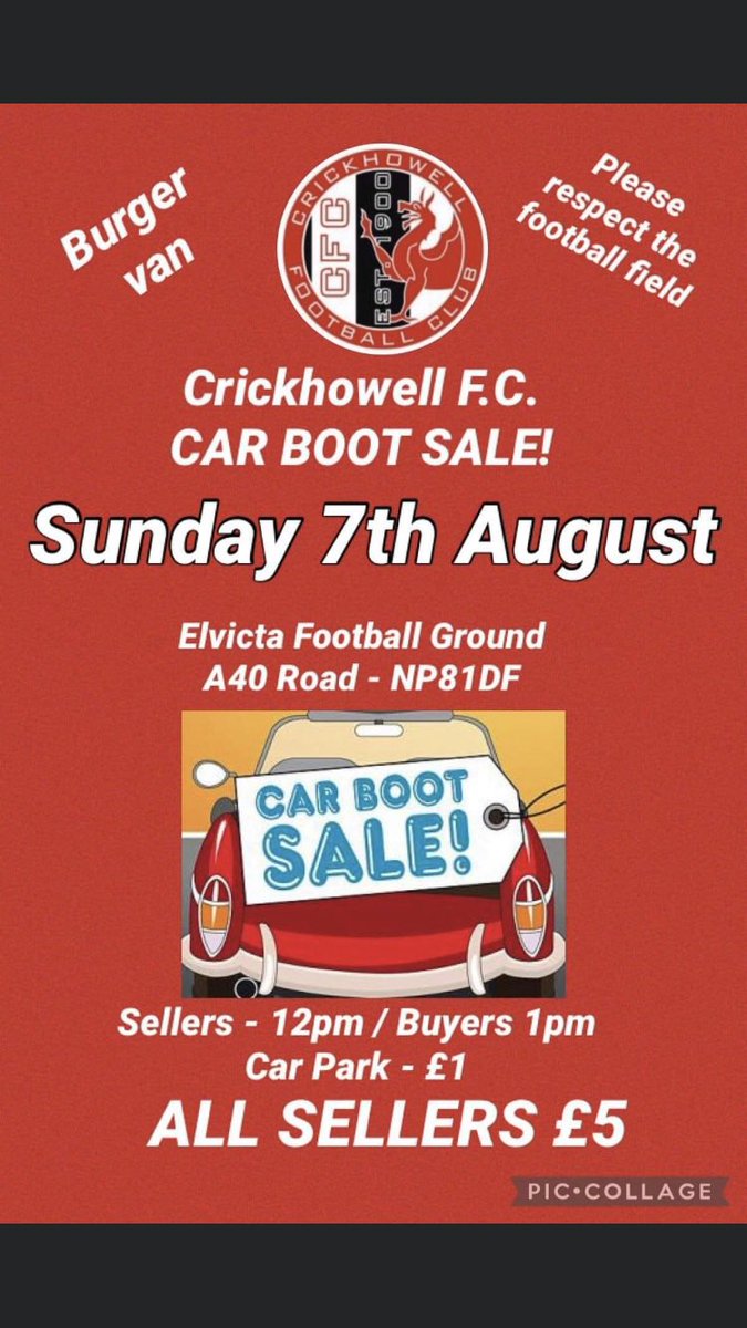 Today - Come on down! (NP8 1DF)
