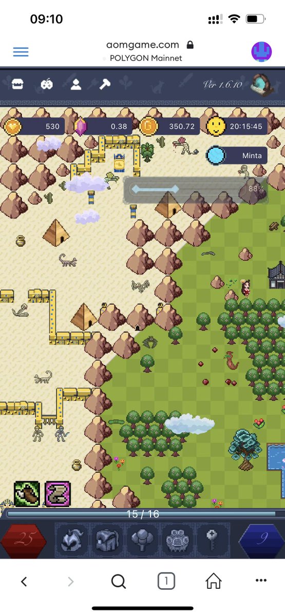 AOM_Zyolo's tweet photo. Hey, Apprentice! 🧙‍♂️How do you spend your weekend?🍵 Are you playing our game?😁Take a picture and leave your address; the first 50 apprentices will receive 1 $AOM.🤩 

Ends in 48hours.🍀

#F2P #NFTGame #Web3game #Pixel #AOM 
#Polygongame #ApprenticeOfMagic #P2E https://t.co/vv7GzXJIPG