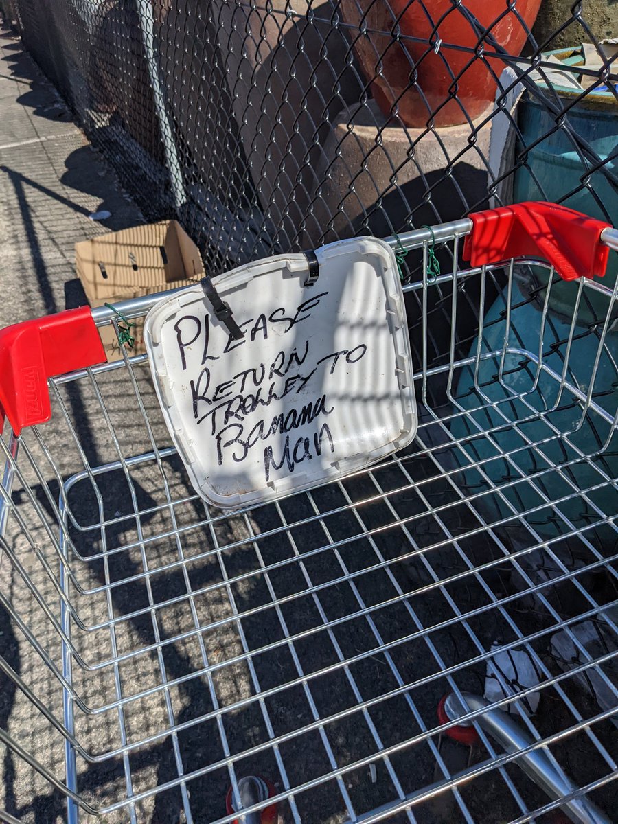 RoseMHarris's tweet photo. I don't mean to put alarmist news on this here Twitter, but I found this trolley today at a market and I've spent all day looking for 29 Acacia Road, Nuttytown. How will #Bananaman do his shopping? Eric!!!! https://t.co/g8m3avJgWH