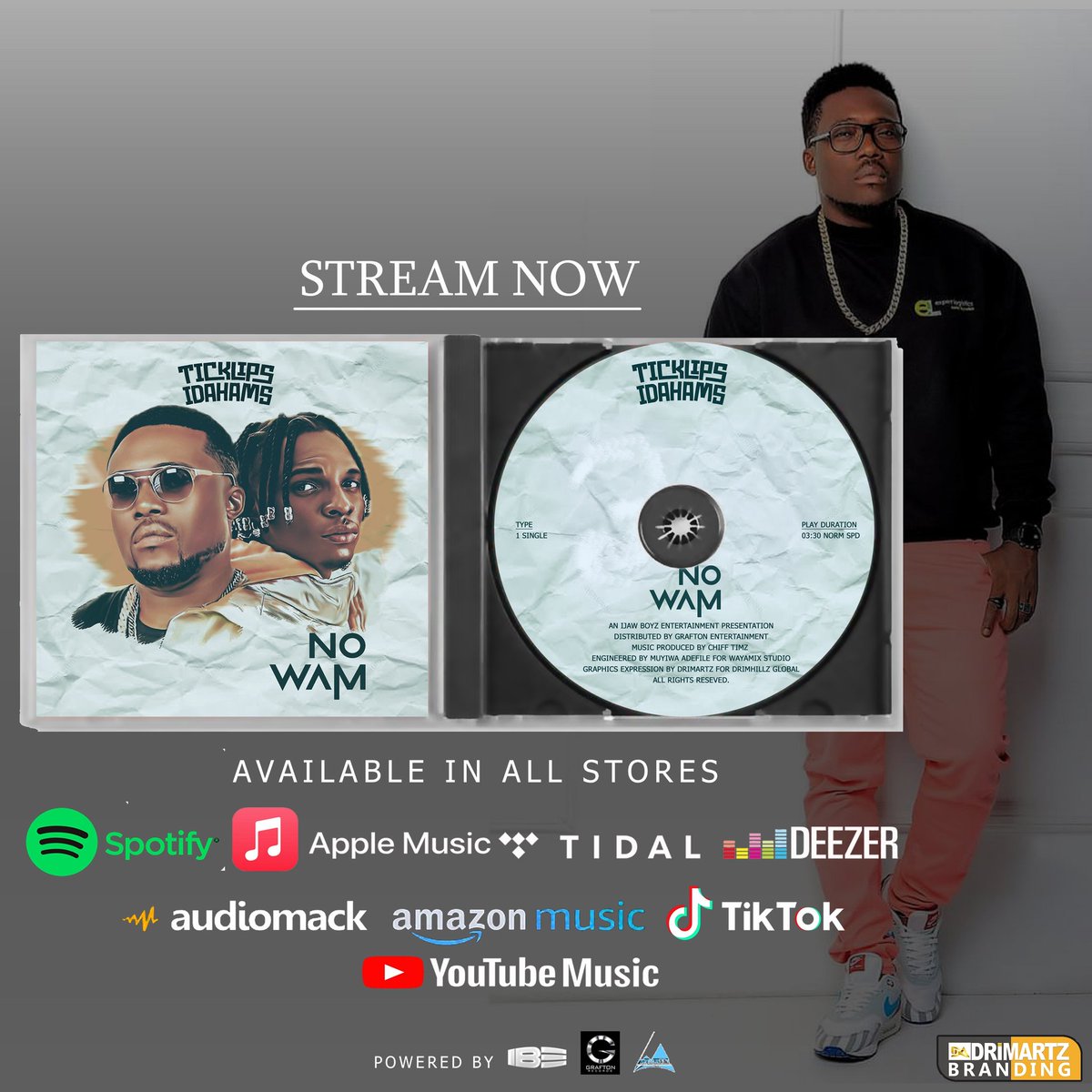 kingticklips's tweet photo. NO WAM - Ticklips ft Idahams https://t.co/UUrgWiOp8S https://t.co/U73iSQlkPa
