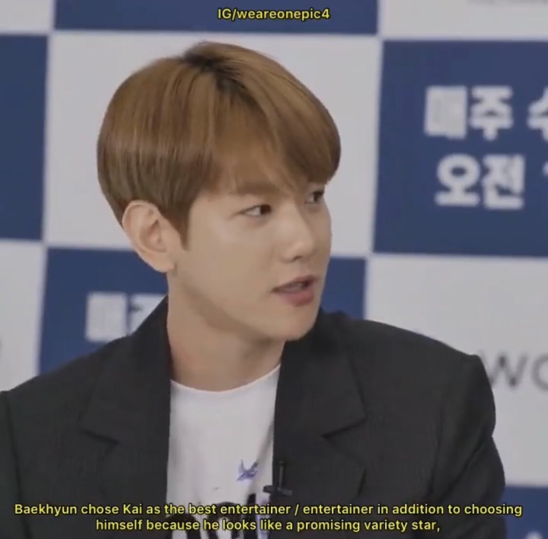 byunky_'s tweet photo. Someone said #Baekhyun would be perfect for a judge in a singing contest, and that reminded me of how much his eye for potentials are really good.

Back then he kept calling Yixing CEO Zhang, and he became one with his own company.

He was also one of the firsts to see Jongin's + https://t.co/RdVUG0KoHp