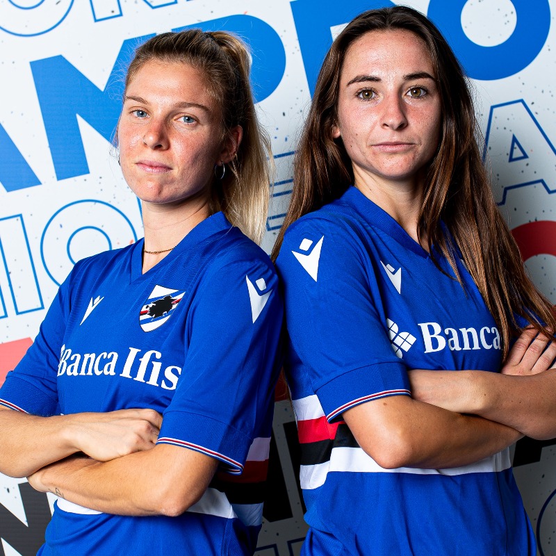 sampdoria's tweet photo. 📄 | OFFICIAL

#SampdoriaWomen: #Pettenuzzo e #Prugna a titolo temporaneo dall'@OfficialASRoma.
