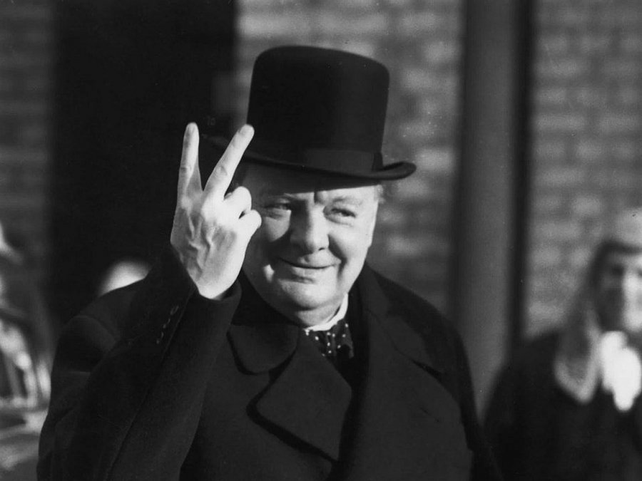 One of my favorite 20th Century tales is that Aleister Crowley created the "V" sign as a magickal antidote to the swastika, and got Churchill to adopt it through mutual friends at the BBC.