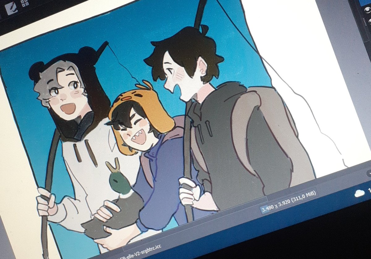 No dejo de pensar en ellos es q los quiero:"(