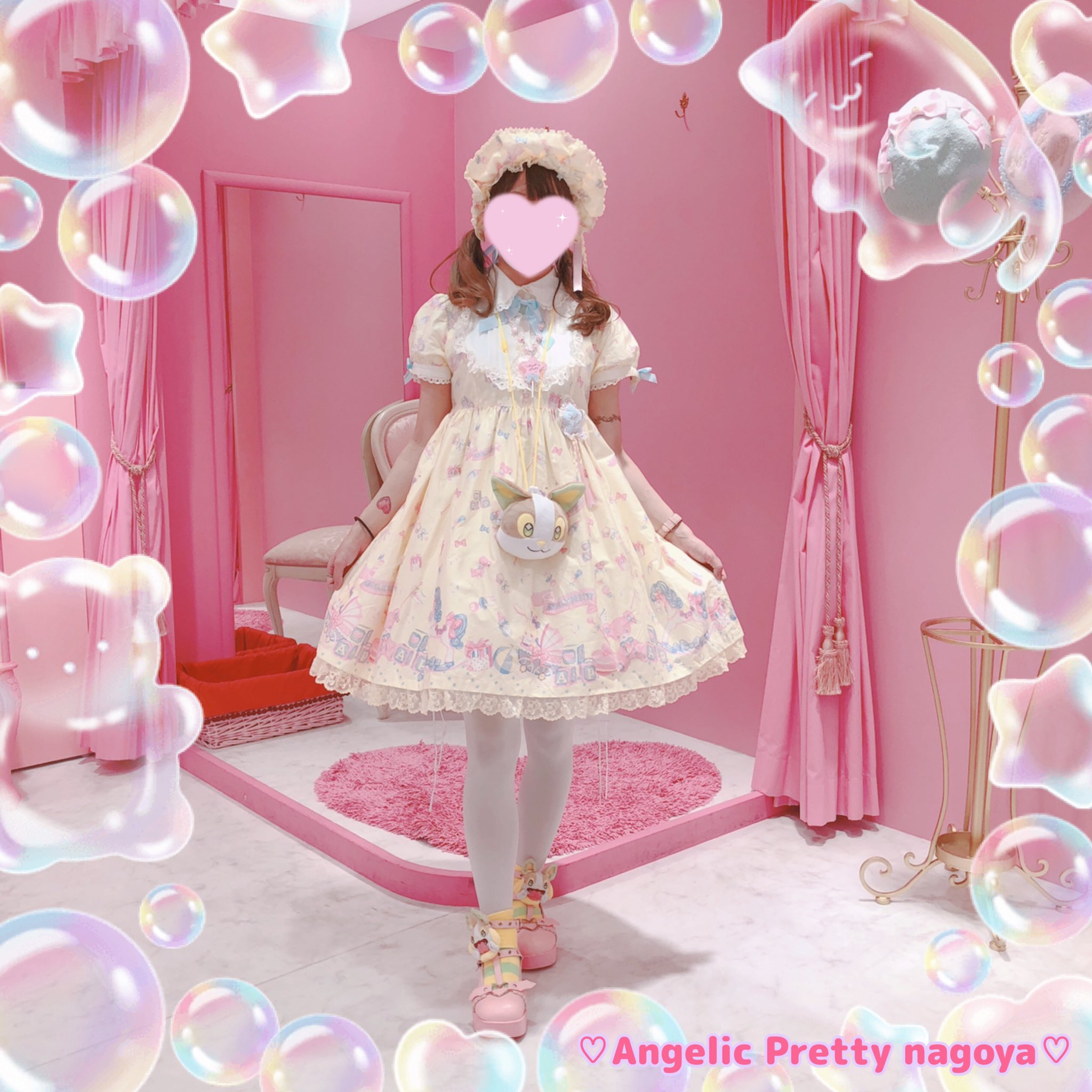 Angelic Pretty ドリーミーベビールームレディース - ひざ丈ワンピース