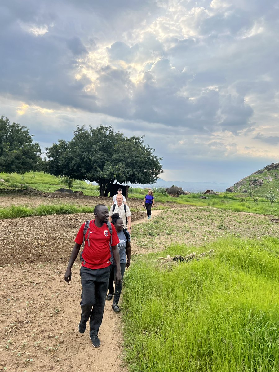 SivKaspe's tweet photo. I couldn’t leave #Juba without a final hike with good colleagues from @NorwayinSSudan. Beautiful light this morning and a soft breeze at the top! I hope to be back! #SSOT https://t.co/d5EIBDKgwl