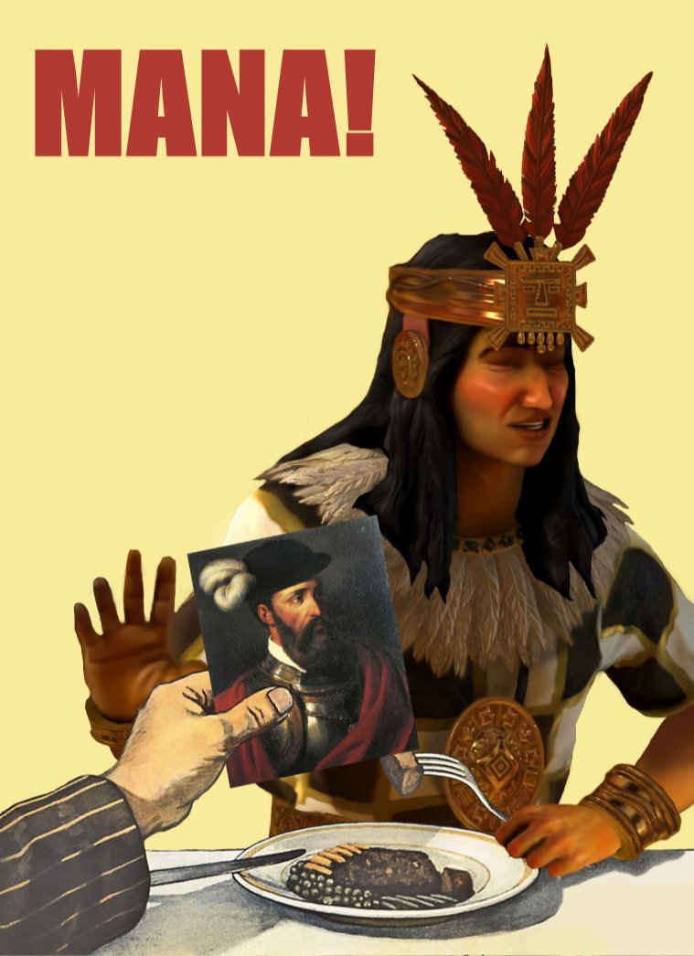 Mana ñini!

#Inca #Pachacuti #Pachakutiq #IncanEmpire #IncaEmpire #SapaInca #Meme #SouthAmerican #LatinAmerican #NativeAmerican #Conquistador