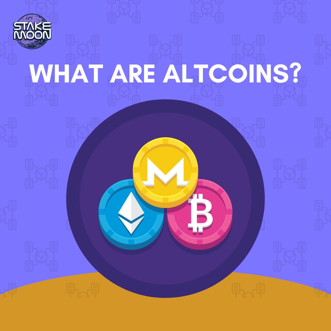 stakecoins's tweet photo. π The name '#altcoin' began as a shorthand for 'alternative to #Bitcoin,' and most altcoins were launched to improve upon Bitcoin in some way.
π A good example is, of course, the #StakeMoon token. https://t.co/okqKi8unK7