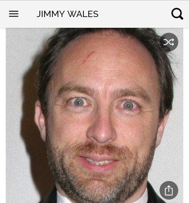Happy birthday to the co-founder of Wikipedia.  Happy birthday to Jimmy Wales 