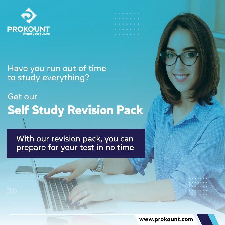 prokount's tweet photo. Don't worry  if you have less time and the ACCA exams are going to start.
You can  revise the entire syllabus in less time in a systematic way.
 #Professional #Courses   #ACCAGlobal #selfstudy #RevisionPack #exams #papers #onlineclass #question #solutionoriented https://t.co/go4l1kGFah