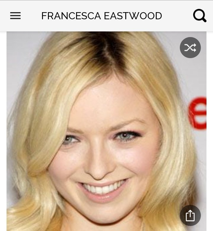Happy birthday to this great actress who is the daughter of Clint Eastwood.  Happy birthday to Francesca Eastwood 