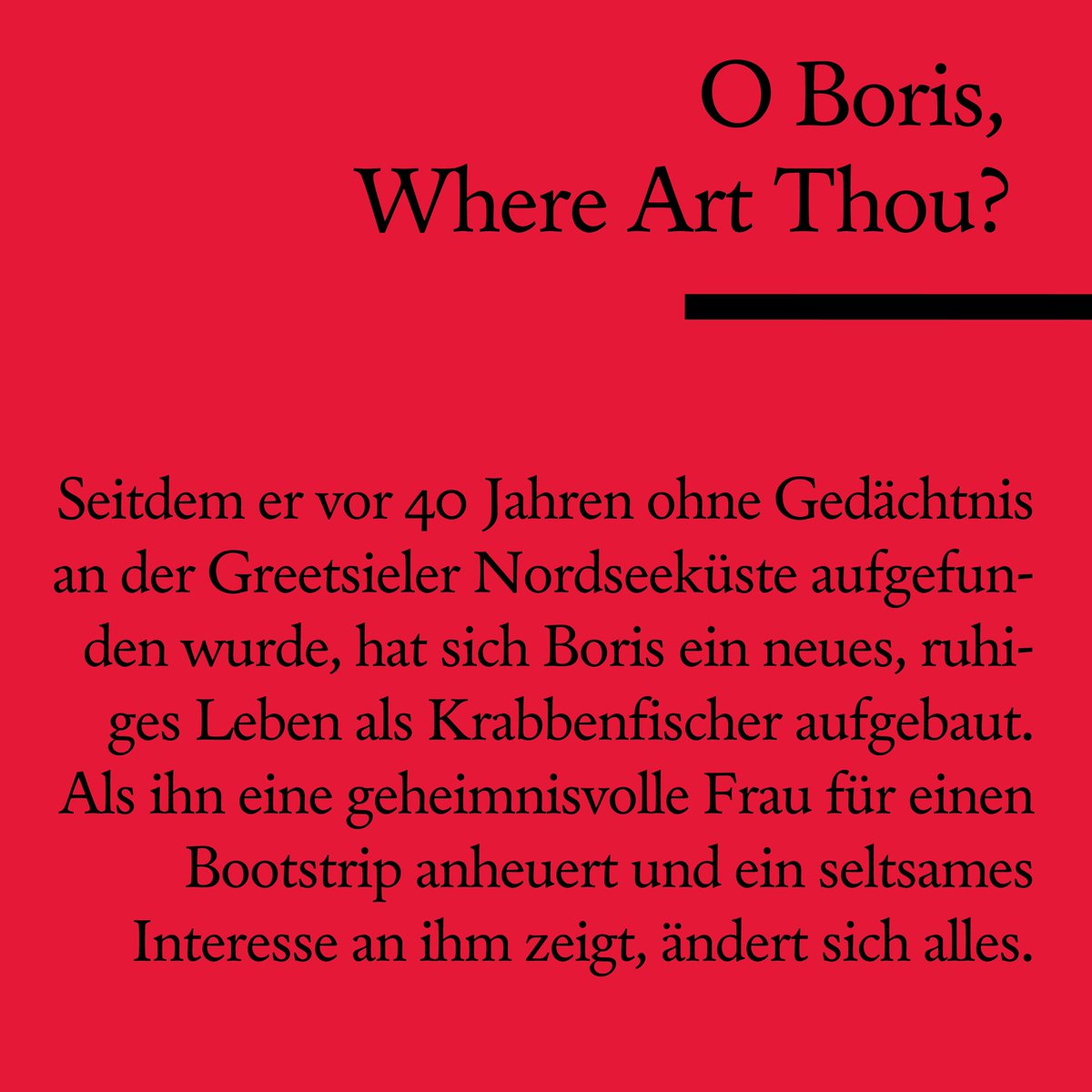 TheMamahuhu's tweet photo. 🦐 O BORIS, WHERE ART THOU? ⚓️
👉 Schickt mir eure fiktiven #Buchtitel, ich mache daraus 280-Zeichen-Klappentexte.
👉 Dank für die Inspiration an: @BorisBlocksberg
👉 https://t.co/pvu8Y8gpsk
#kurzgeschichte #klappentexting #borisblocksberg #bibiblocksberg #nordsee #hörspiel https://t.co/VEQzFMbSUz