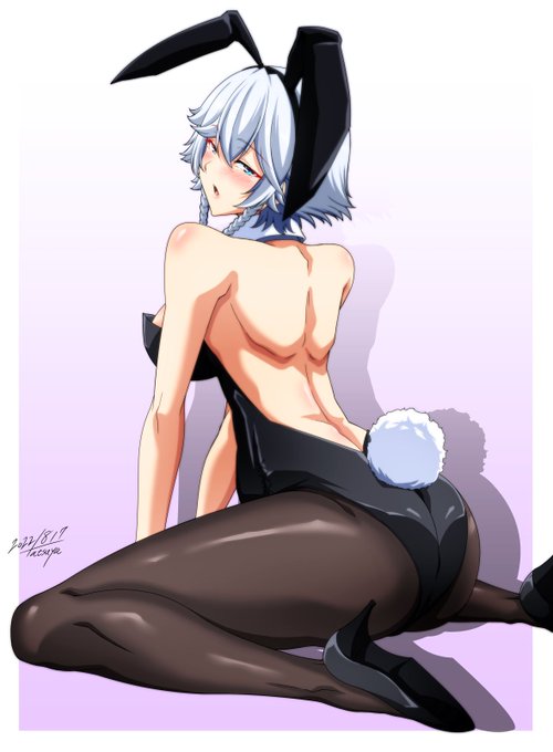 バニーガール咲夜ちゃん
髪型少しだけ変えてみた 