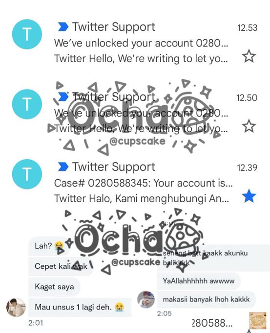 glufairy's tweet photo. @jindoriu coba kesini

haloo kak, butuh unsus / unlock acc? ayoo di ocha @cuspcake ! kemarin nge unsus 2 acc sus perm dan unlock 3 acc.  langsung dm ajaa, fee diakhir ya kalo acc dah balik ! <3

♡ unlock = 5k
♡ unsus biasa = 10k
♡ unsus semi perm = 30k
♡ unsus permanen = 50k https://t.co/LR8BYxPzRm