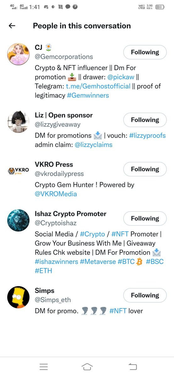 Tamilcrypto369's tweet photo. @Gemcorporations @lizzygiveaway @vkrodailypress @Cryptoishaz @Simps_eth All Task Done! Hopefully  I'll be  the chosen one  in this giveaway. Thank you for the opportunity.

Proof https://t.co/Zxj71lLrK3