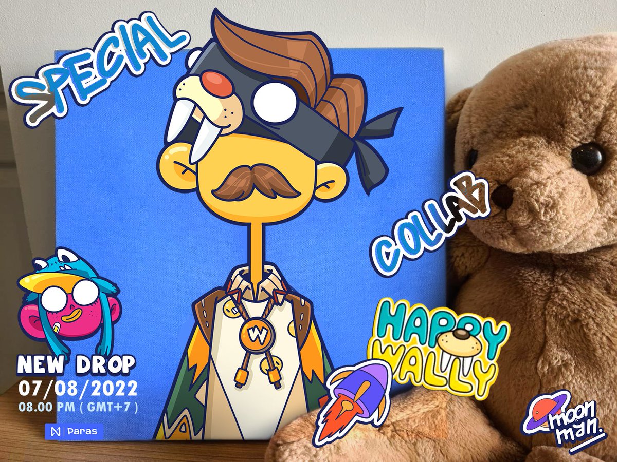 Moon Man X Happy Wally
paras.id/collection/moo…

#parasnft #NEARnft #NEARcollector #nearartist  #NFTs #NFTTHAILAND #NFTCommunity #NFTdrop  #NFTart #HypeDAO #NEAR #NFTPHILIPPINES
<a href="/NEARPhilippines/">NEAR Philippines I Create Without Limits</a>
@ParasHQ <a href="/HappywallyNFT/">HappyWally</a>