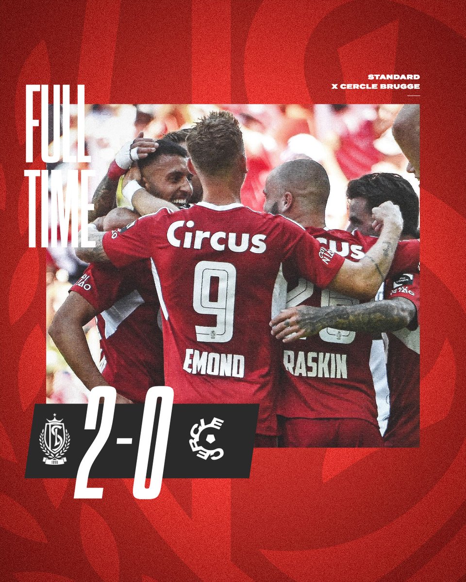 𝗙𝘂𝗹𝗹 𝗧𝗶𝗺𝗲 • Standard 🆚 Cercle Brugge : 2-0 ✅

#STACER #JPL #COYR #Proleague