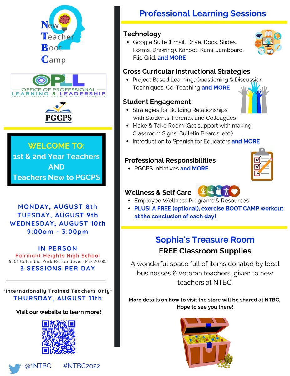 New Teacher Boot Camp tweet media