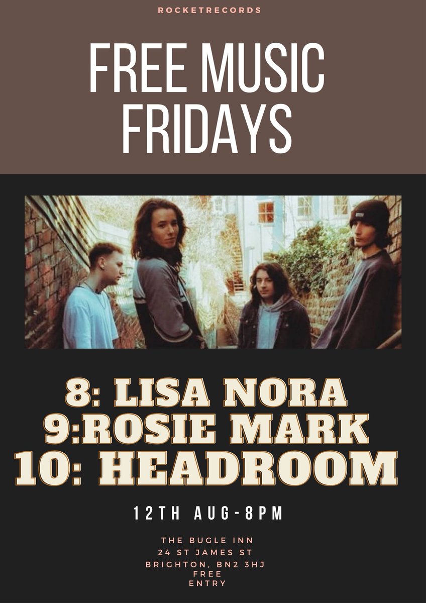 Another great night of #freemusic @ The Bugle Inn hosted by Rocket Records UK.

#musiclovers #brighton #brightonandhove #musician #brightonmusic #brightonmusicscene #brightonuni #student #bimm #waterbear #bugle #localmusic #sussexevents #brightonevents