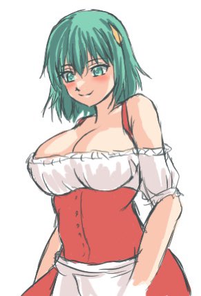 ウェダルテ(ダンジョンタウン)
同じく料理もできるし、腕っ節も強い槍使いの近接キャラ
世話焼きっぽい性格もいい。
この子も子供はちゃんとかわいがりそうw
不満点があるとしたら、巨乳キャラなのにデッ!というほど大きく見えないのと、
やはりそういう子は跨って欲しかったということくらいかなw 