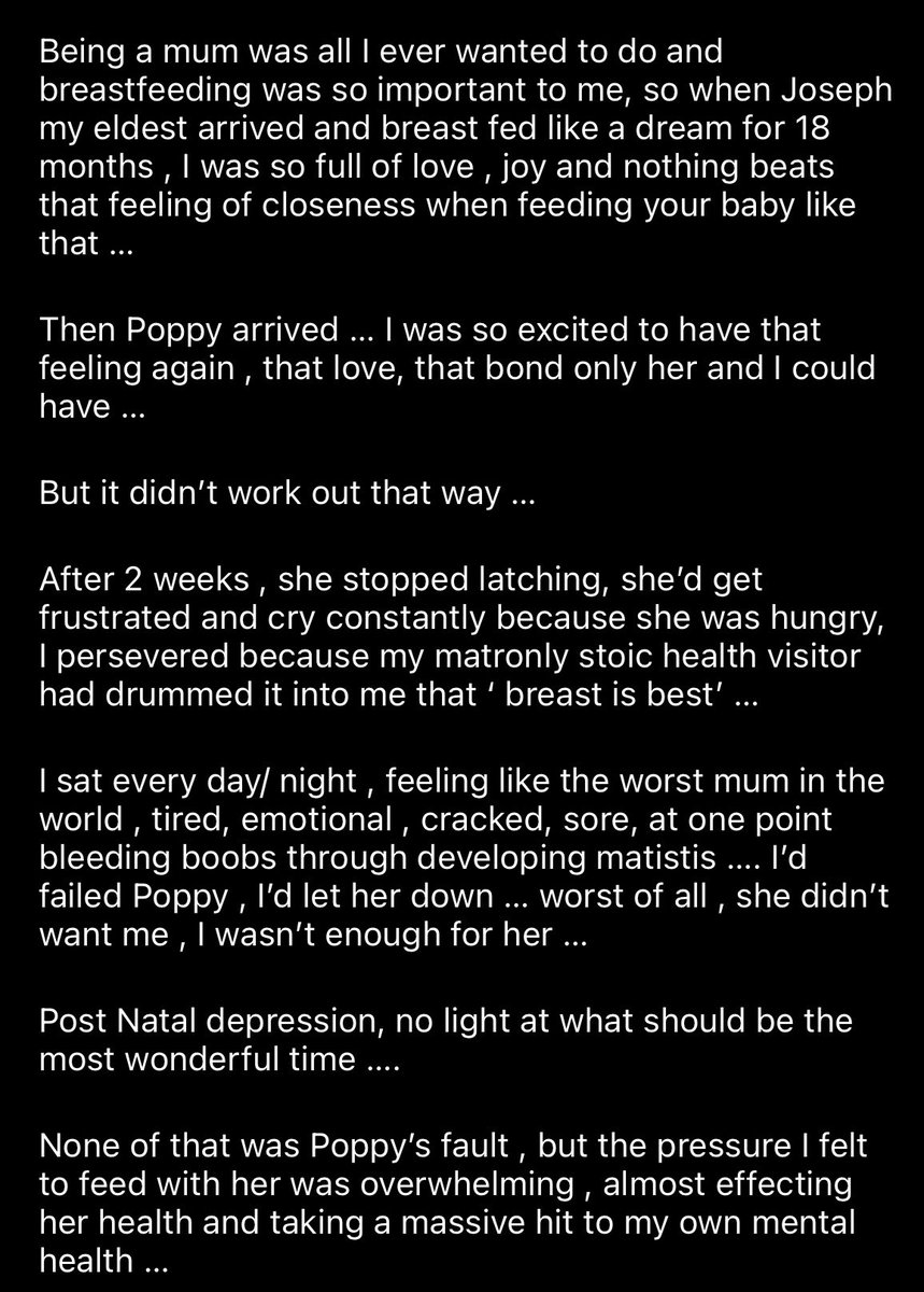 popsandpeanut's tweet image. Caution … boobs … 

My story 💟

#worldbreastfeedingweek2022 
#postnataldepression
#bekind