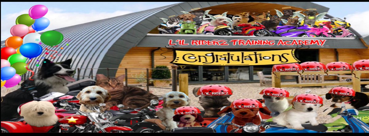 Class 11 …. They’ll be hanging up those helmets after our next ride! #lilriderz #theruffiderz