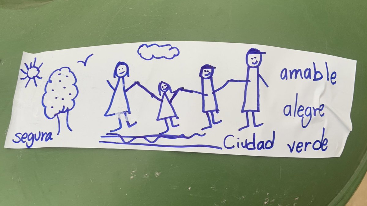 Dcornejo411's tweet photo. Algunas frases y dubujitos hechos x padres y niñes de la caminata por las infancias de ayer #FIIU7 https://t.co/P77DXHOYOh
