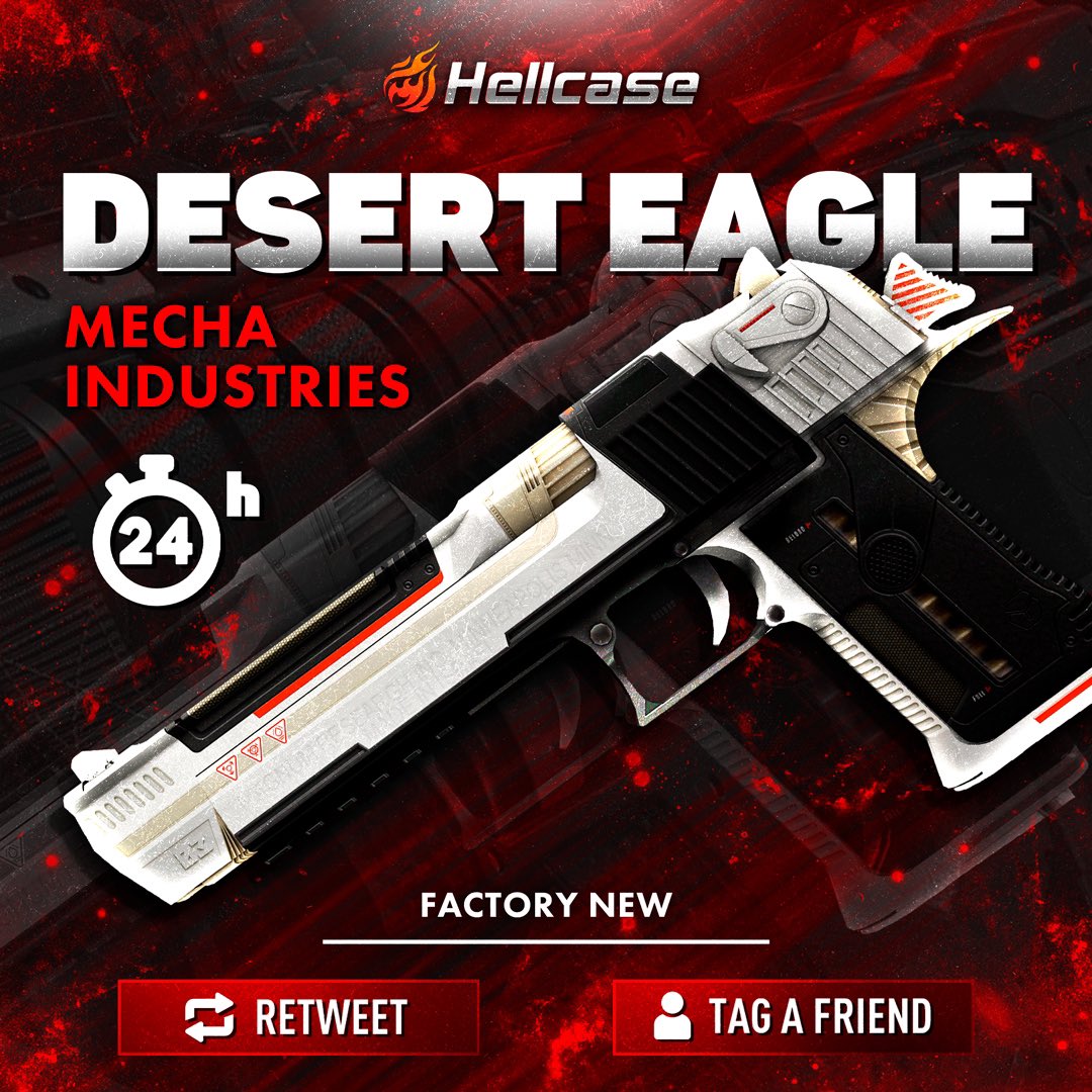hellcasecom's tweet image. 👇 Tag The Best Friend &amp;amp; Like
🚀 Follow us
🔥 Retweet this post
😎 The last winner was @Taktik_Tarik 

#hellcase #csgo #csgoskin #csgoskins #csgoskinsgiveaway #csgocases #csgocase #hellcasegiveaway #csgoskinsfree #csgoskinsgiveaway